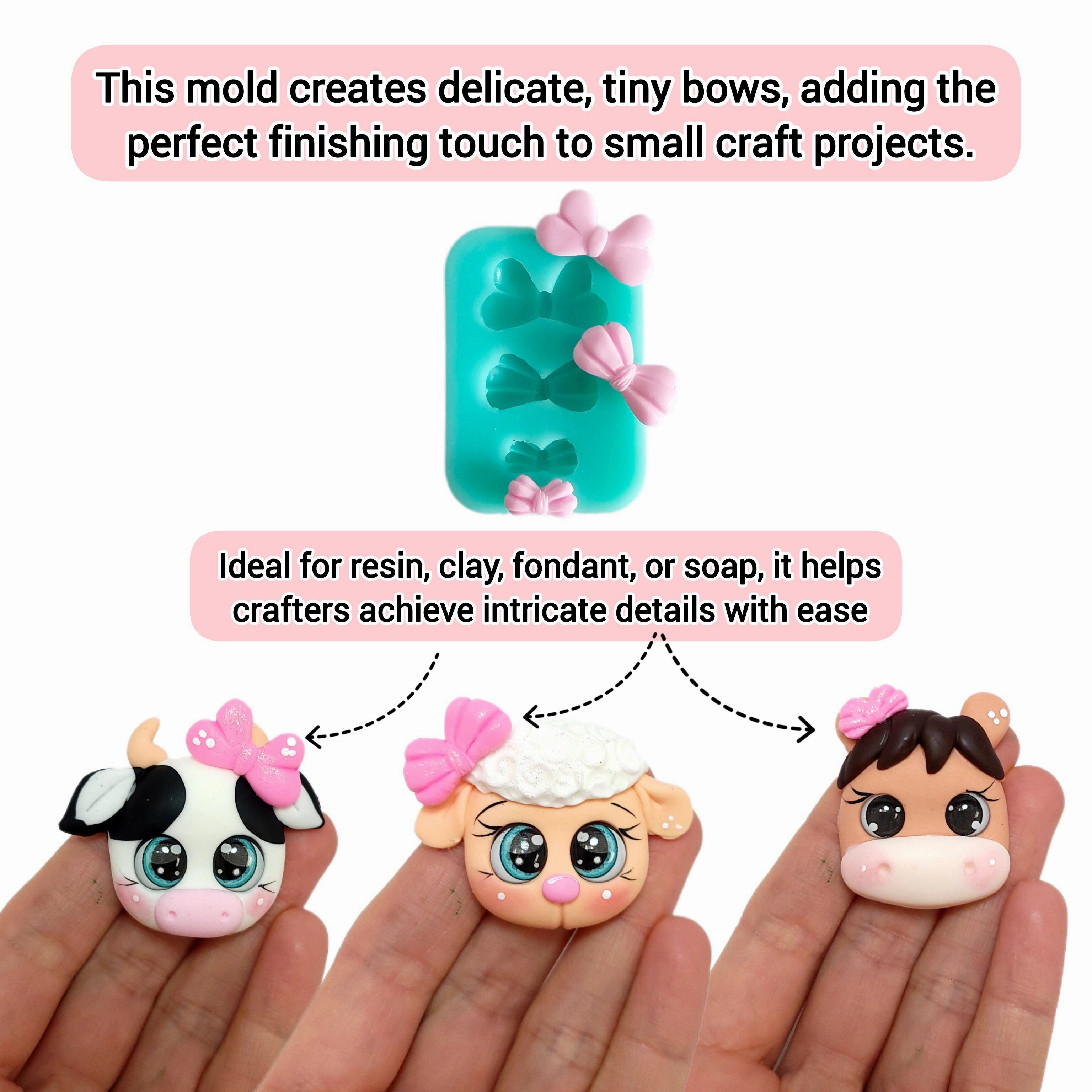 Farm animals silicone mold cow mold tractor mold barn silicone mold sheep mold pig silicone mold MS819