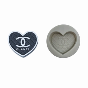 Fashion Heart - Silicone Mold