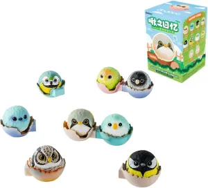 Fat Bird and Friend Blind Box Figures 8PCs Cute Collectible Toys Birthday Gift