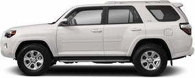 FE2-4RUN Finished End Body Side Molding Compatible with Toyota 4Runner - Super White (040)