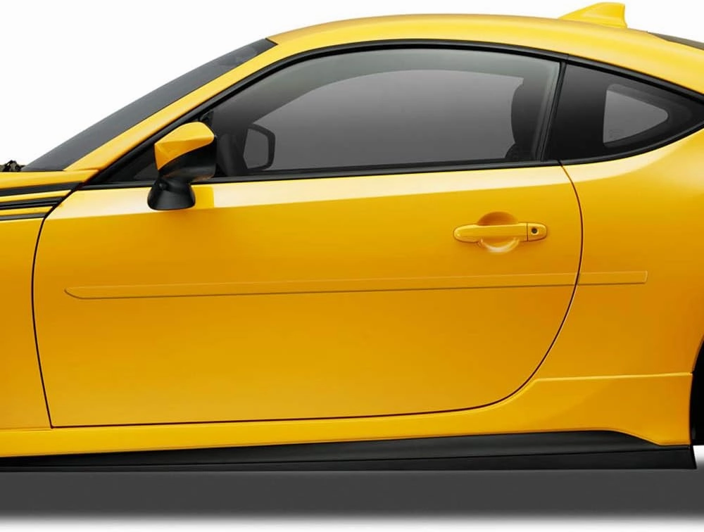 FE-FRS-BRZ Finished End Body Side Molding Compatible with Scion FR-S, Subaru BRZ, Toyota 86 - Crystal White Pearl (K1X)
