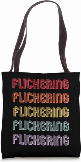 Flickering Tote Bag