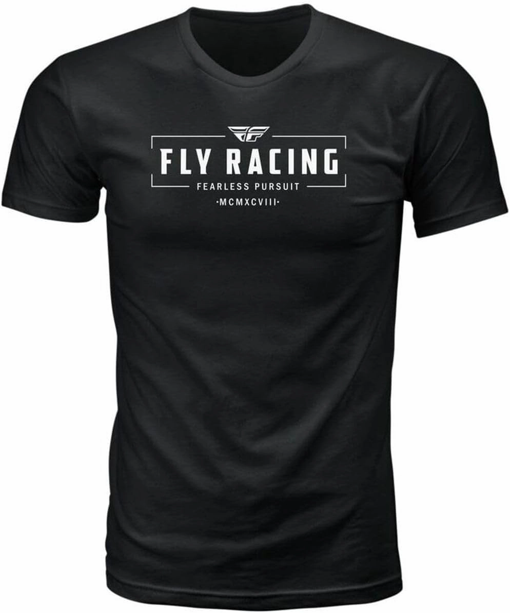 Fly Racing 352-0060M Fly Motto Tee Black Md