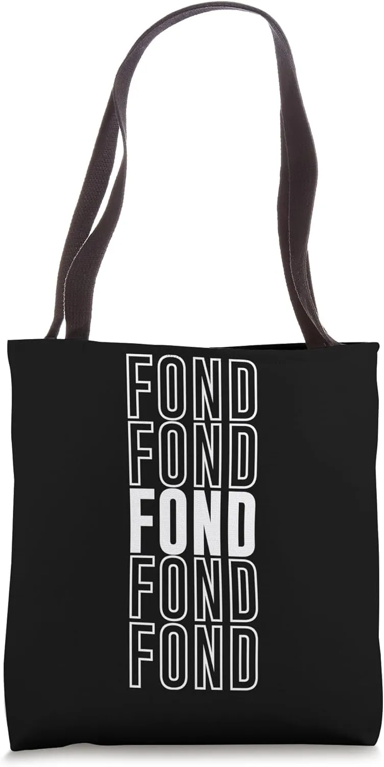 Fond Tote Bag