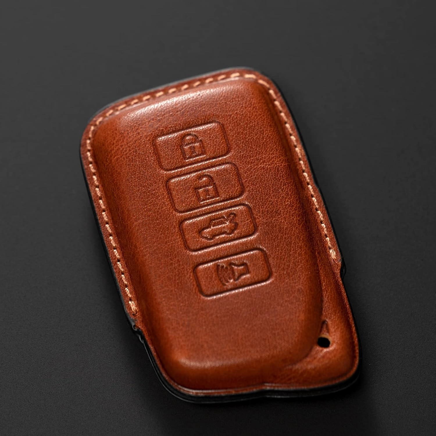 for Lexus Key fob Cover Leather Lanyard Keychain Protector Holder Car Key case Accessories