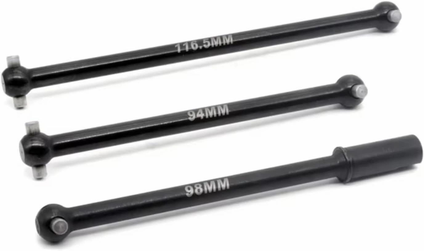 for ZD for Racing 1/7 MX-07 MX07 4WD Monster Truck Upgrade Parts Metal Steel Center Drive Shaft Transmission Shaft Dogbone 8735 RC Car Upgrade Part