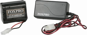 FOXPRO Lithium 10 Cell Rechargeable Battery Kit Compatible with X2S, XWave, X1, Shockwave, and X24 Predator Electronic Game Calls