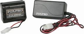 FOXPRO Lithium 10 Cell Rechargeable Battery Kit Compatible with X2S, XWave, X1, Shockwave, and X24 Predator Electronic Game Calls