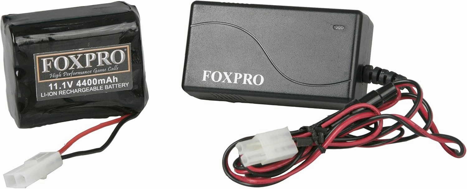 FOXPRO Lithium 10 Cell Rechargeable Battery Kit Compatible with X2S, XWave, X1, Shockwave, and X24 Predator Electronic Game Calls