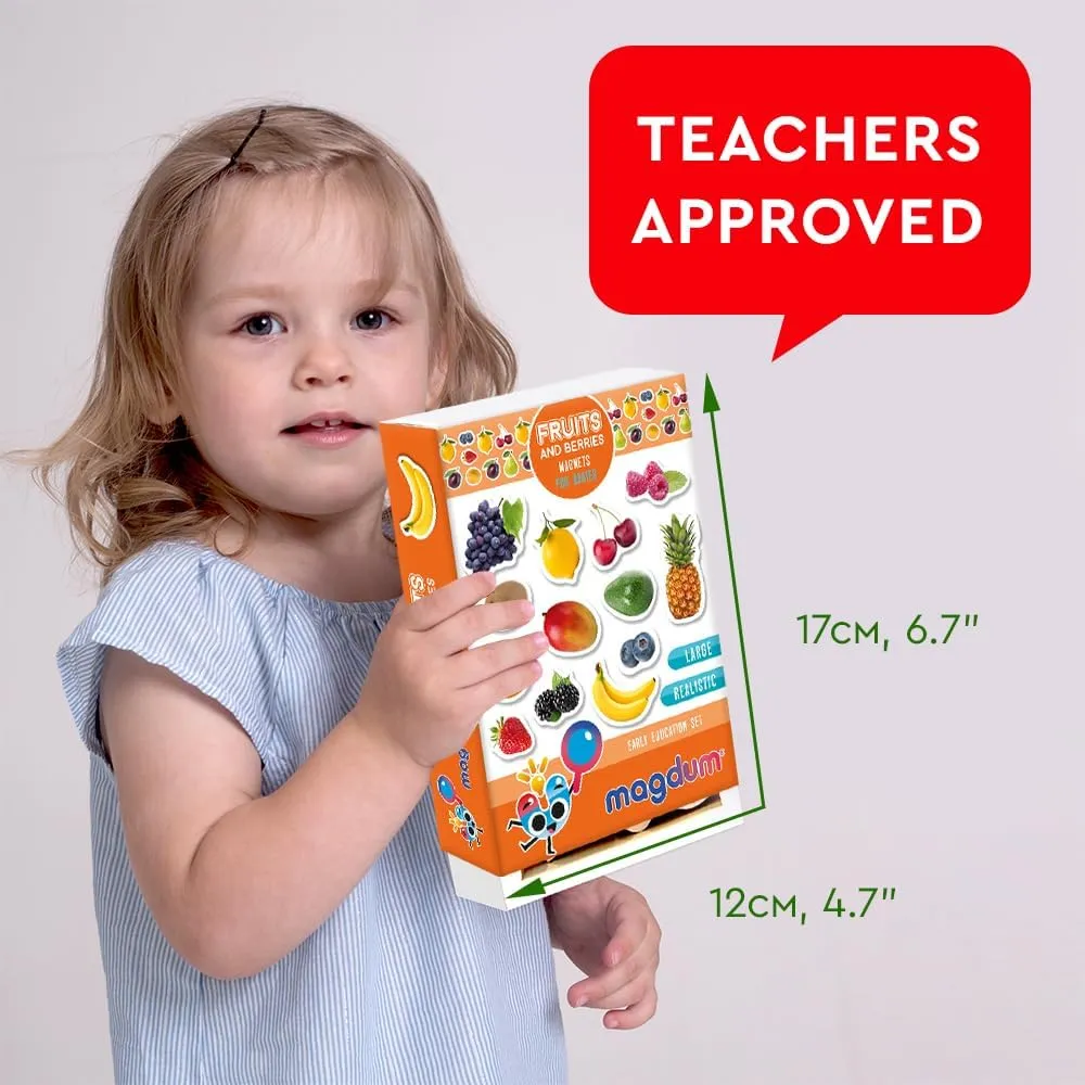Fridge Magnets For Toddlers Magdum - 110 SET ZOO FARM FRUIT VEGETABLE TRANSPORT Fridge Magnets -Magnets For Toddlers - Fridge Magnets For Kids - Kids Magnets - Magnetic Shapes- Kids Magnets For Fridge
