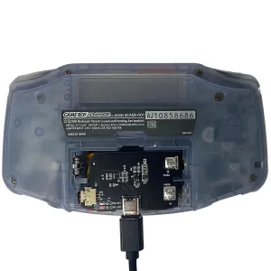 Game Boy Advance Rechargeable Battery Mod, 1800mAh Lithium LiPo, USB-C Charging, For Original Gameboy Advance (Battery Module Only)