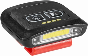 GANAZONO Portable Rechargeable LED Clip Light for Night Fishing Outdoor Adventures and Maintenance Multi Gear Headlamp with High Brightness and