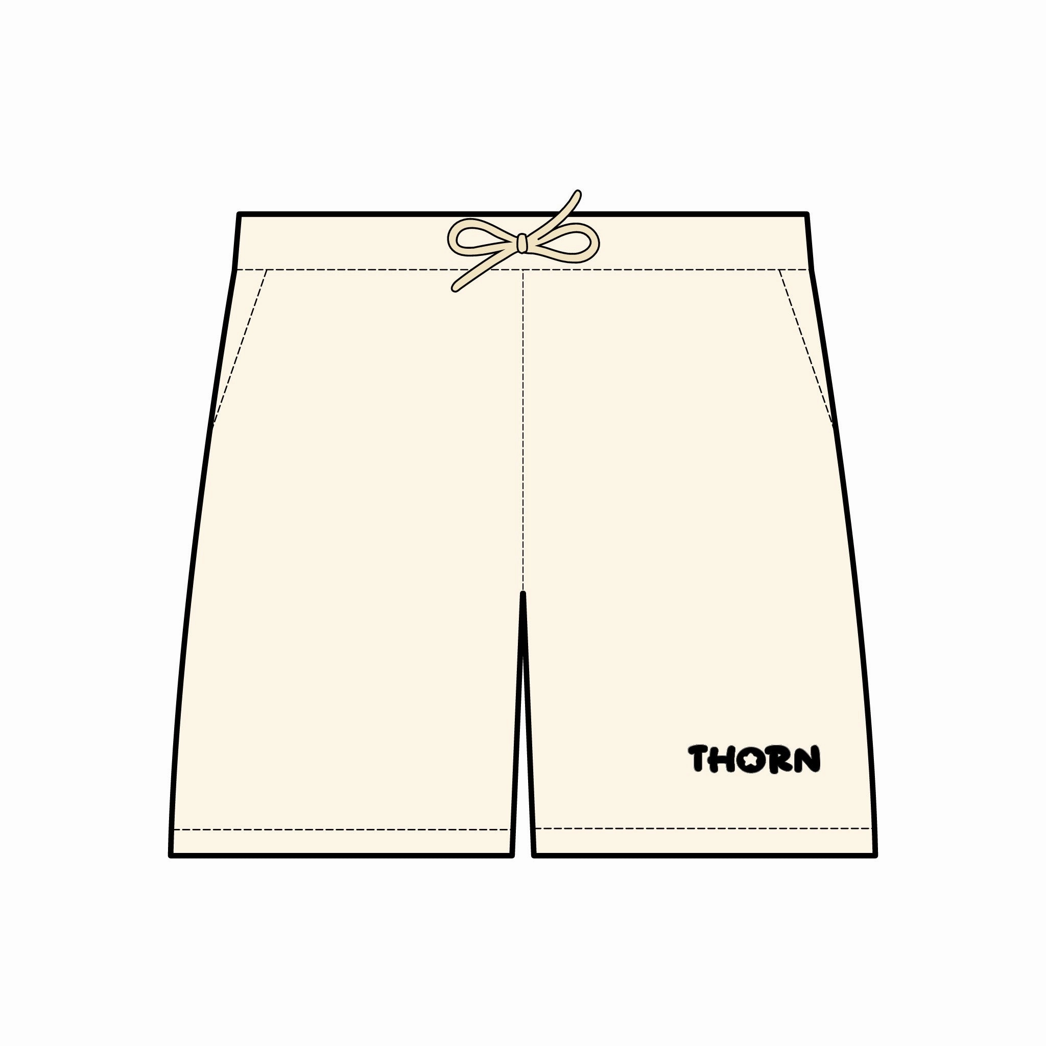 Garment-Dyed Lightweight Fleece Sweat Shorts Thorn Brand