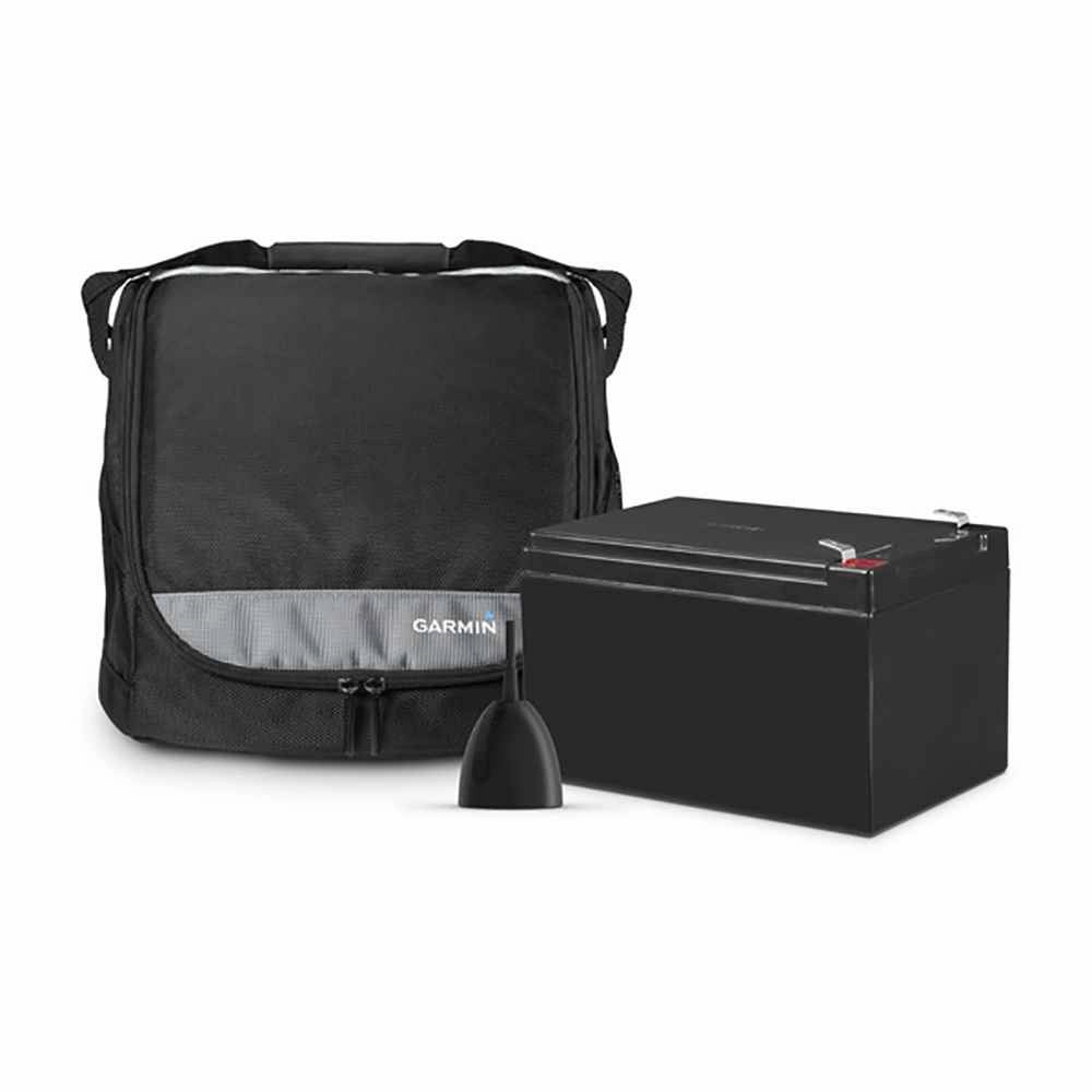 Garmin Large Portable Fish Finder Ice Fishing Kit