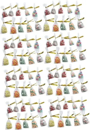 Garneck 3sets 20pcs Mini Food Props for Dollhouse Decor Packaged Fruit Candy for Playhouse Scenes Home Decoration for Miniature Models and DIY 20pcs*3