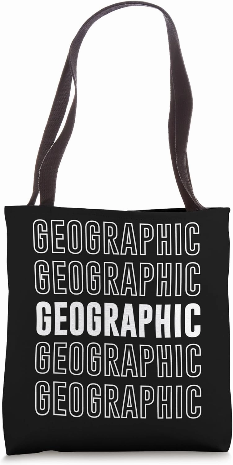 Geographic Tote Bag