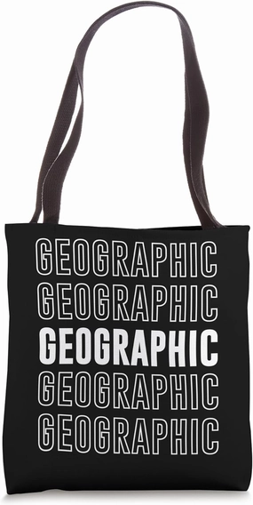Geographic Tote Bag