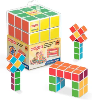 Geomag 126 Coffret de Magicube Free Building Set, 16 Cubes