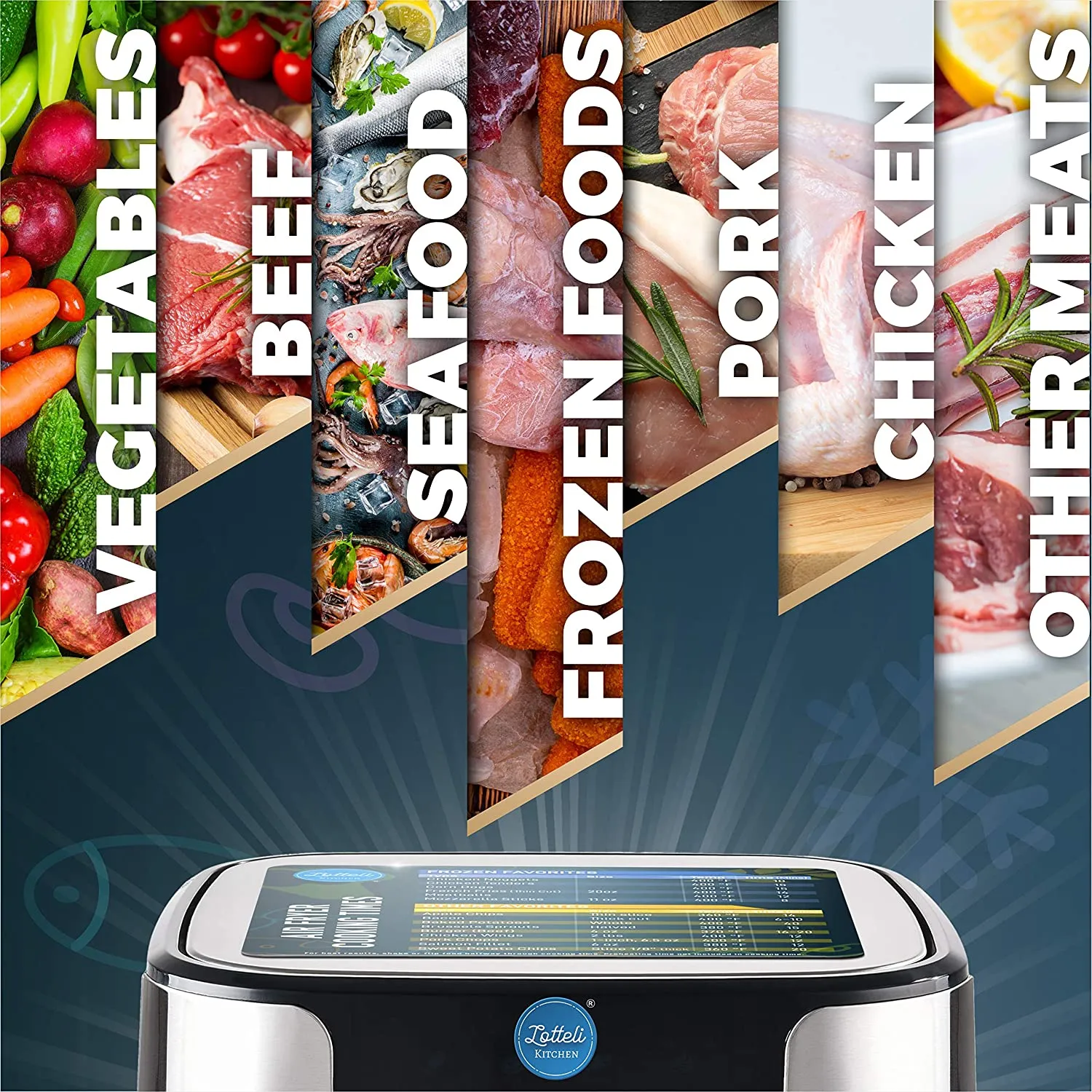 Get the perfect fry every time with this magnetic air fryer cheat sheet