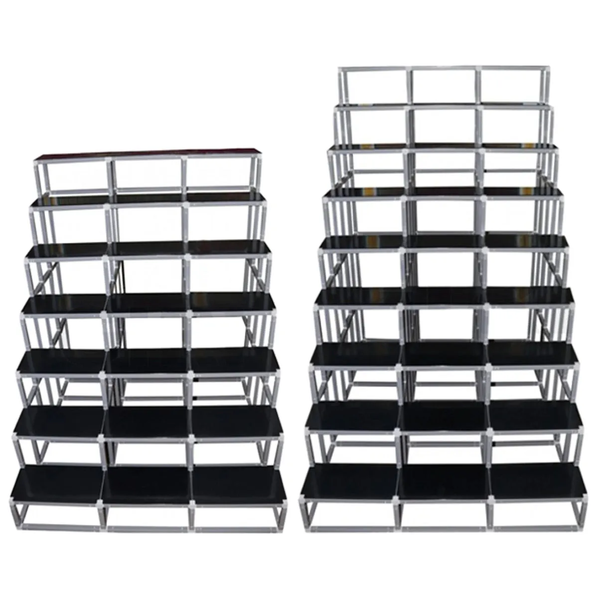 Giri Plastic Golu Padi Extension - 7T To 9T | 7 Triple To 9 Triple Golu Stand/ Multi Purpose Navratri Golu Rack