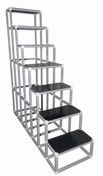 Giri Plastic Golu Padi - 7C/ 7R/ 7T | Golu Stand/ Multi Purpose Navratri Golu Rack