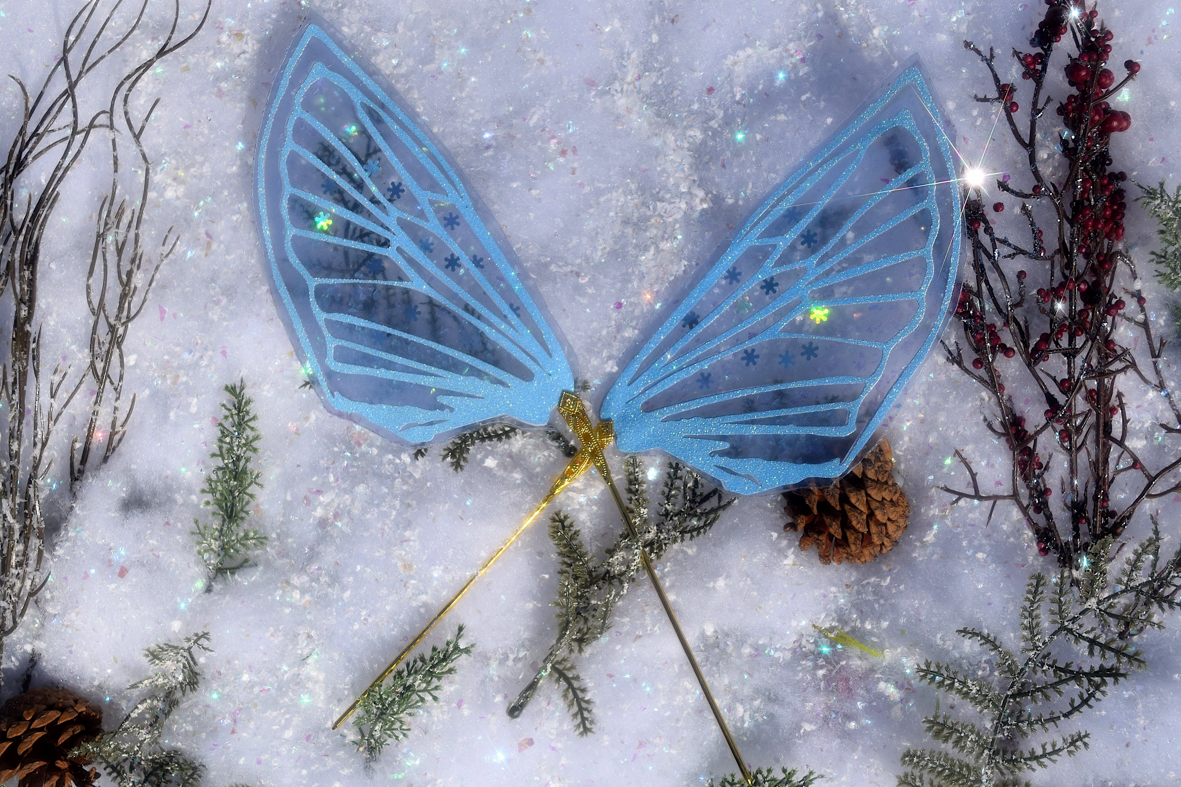 Glacier Limited Edition Winter Fairy Hair Sticks