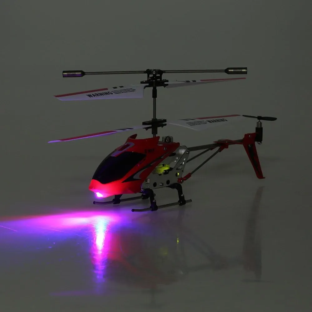 GoolRC Remote Control Helicopter, S107/S107G RC Helicopter for Kids and Adults, 3 Channel Mini Helicopter with Gyro for Boys and Girls (Red)