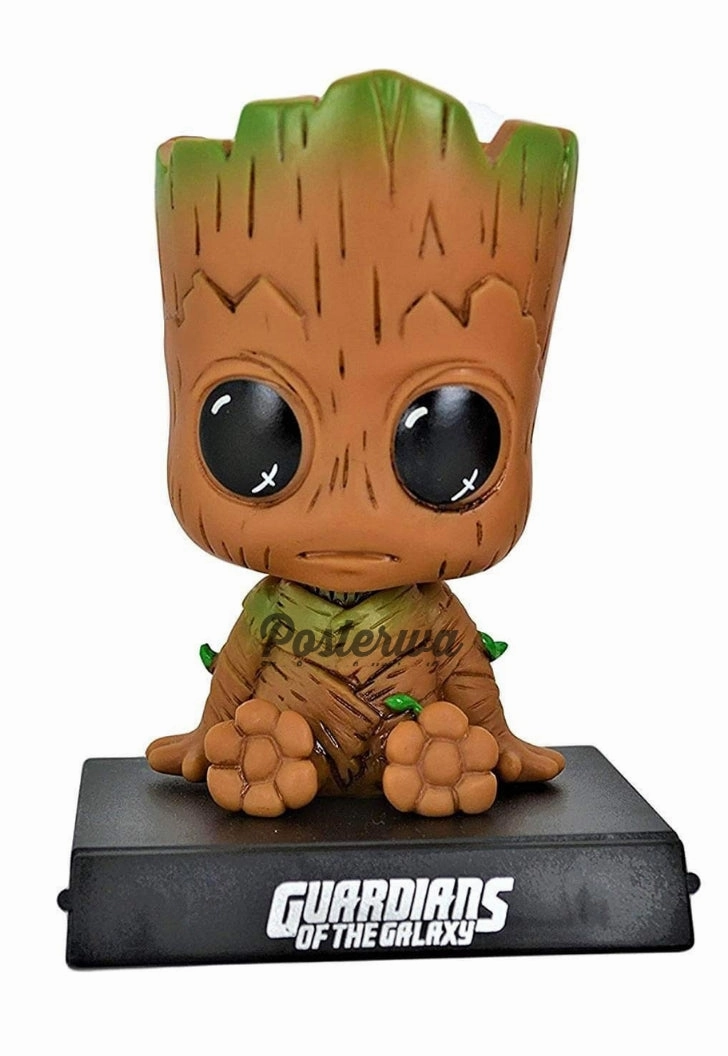 Groot Bobble Head with Mobile Holder