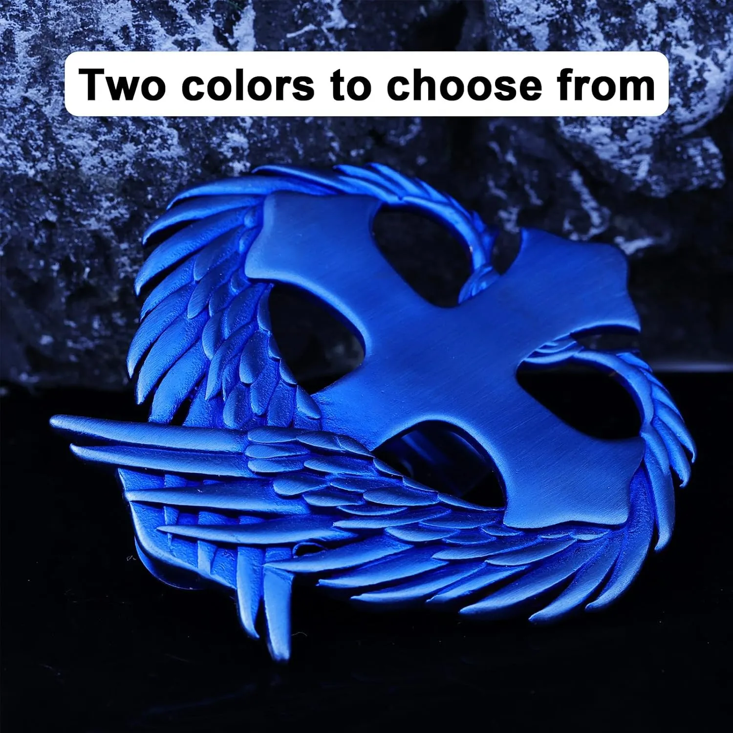 Guardian Angel Visor Clip - Guardian Angel Visor Clips for Cars,Stainless Steel Wings Cross Sunshade Clip Driver Gift