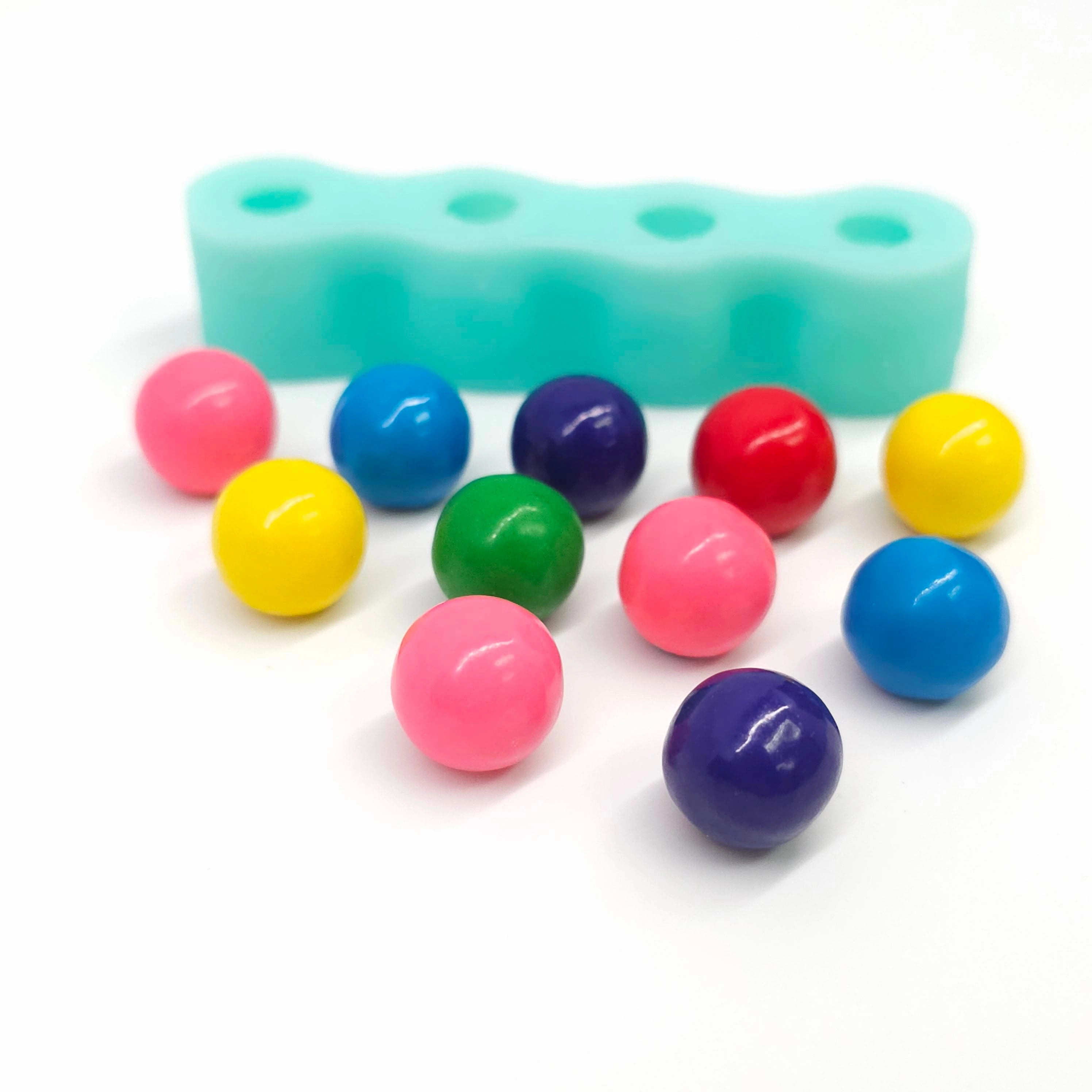 Gum ball silicone mold realistic sizes gum ball mold