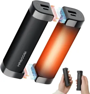 Hand Warmers Rechargeable 2 Pack, Magnetic Electric Hand Warmers, 360°Heating 14Hrs Warmth 3 Levels Temp, Portable 10000mAh Power Bank, Indoors/Outdoors, Raynauds, Golf, Gifts for All