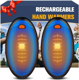 Hand Warmers Rechargeable,2 in 1 Electric Football Hand Warmer for Outdoor Indoor,Electric Hand Warmer,AI Rechargeable Hand Warmer for Camping,Golf,Hunting,Best Golf Accessories for Men Women