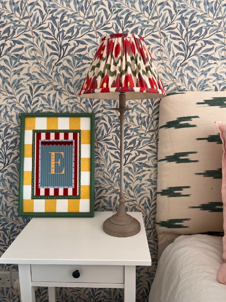 Hand Painted Striped Picture Mounts
