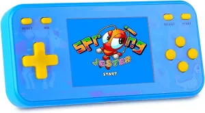 Handheld Game Console for Kids Preloaded 240 Retro Video Games, Portable Gaming Player with Rechargeable Battery 3.0" LCD Screen, Mini Arcade Electronic Toy Gifts for Boys Girls