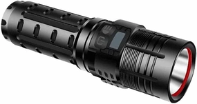 Handheld Flashlight,High Lumens LED, Super Bright, Zoomable, 5 Modes, Water Resistant - Best Camping, Emergency Flashlights,Rechargeable for hu∩ting, Camping, Emergencies