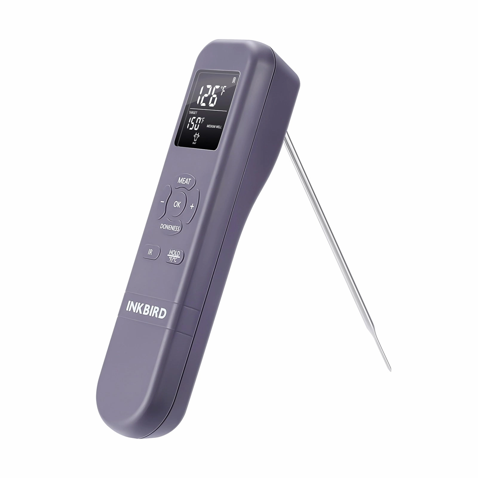 Handy Meat Thermometer with IR Detector