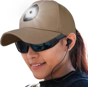 Headlightz Rechargeable LED Baseball Cap - Built-in USB Light with 3 Brightness Levels, Perfect for Running, Walking, Camping - Hands-Free Lighted Hat for Men & Women - As Seen on National TV - KHAKI