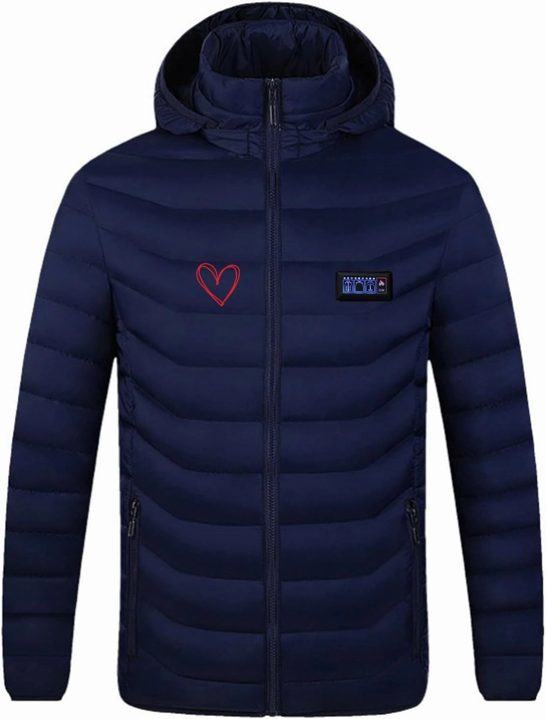 Heated Jackets for Men Women Hooded Heated Coat USB Heated Body Warmer 21 Zones Soft Shell Heated Jacket Waterproof