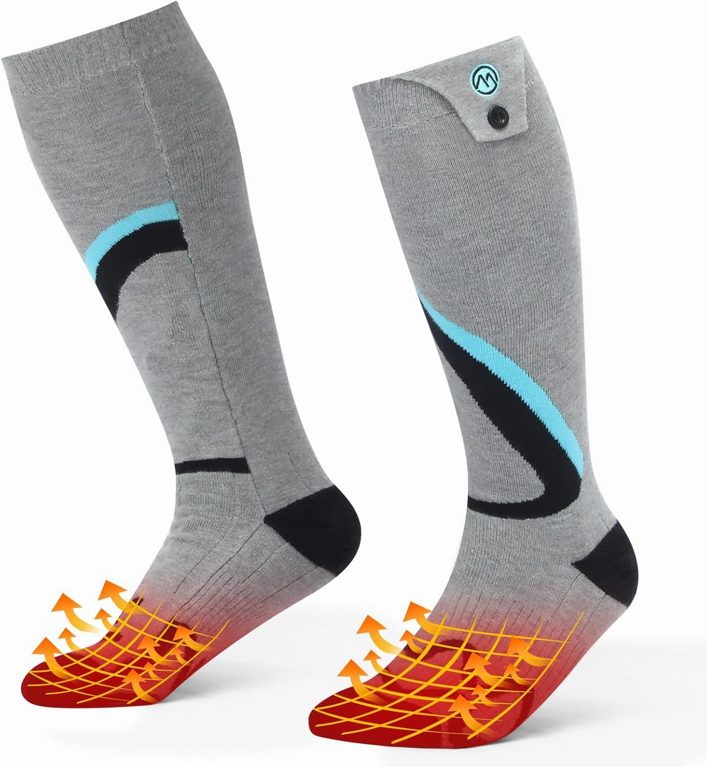 Heated Socks for Women Men APP Control Feet Warmer for Winter Sport Hunting Fishing Skiing Outdoor Work