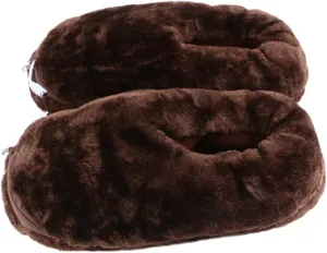 Heating Foot Warmer Shoes for Winter Rechargeable Foot Warming Fast Heat Indoor Foot Warmer Shoes