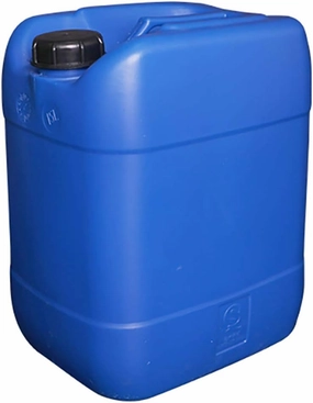 Heavy Duty Food-Grade Camping Water Containers, 5 Gallon Water Jug Thicken Portable Plastic Water Canteen for Emergency Water Storage, Reliance Water Container Parts(Color:Blue,Size:15L-4gal)
