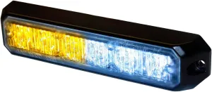 HELLA H22890051 MS6 Mini LED Lighthead, 12/24 VDC, 5 Flashing Patterns, Amber/White