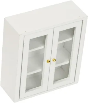 HEMOTON 4pcs Scale Micro Landscape Furniture Hanging Cabinet for Dollhouse for Mini Home Decoration