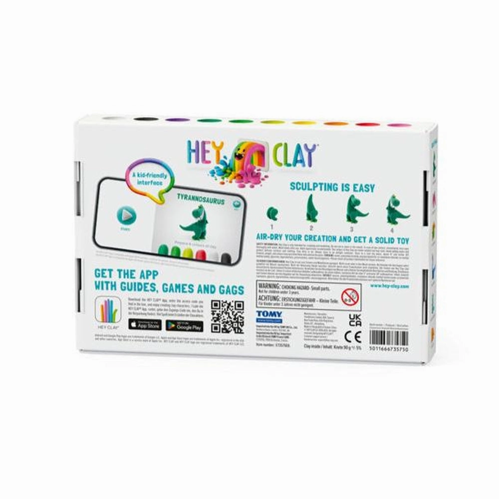 Hey Clay Medium Model Set - Dinos