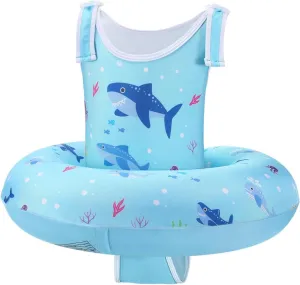 HeySplash Toddler Swim Vest for Age 3-6, Swim Trainer Vests with Adjustable Strap fit for Boys Girls 30-60lbs, Floating Tubes, Children Swimsuit Beginner Learn to Swim Pool Floaties
