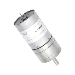 High Torque DC Gear Motor GA37RG – 12V/24V, 200–550 RPM, Brush Motor, 37mm Diameter, 6mm D-Shaft, Adjustable Torque (1.5–15 Kgf·cm), Suitable For Robotics, diyy Projects, medicallInstruments, And Home