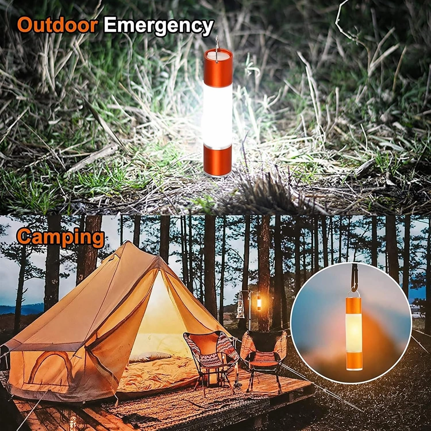 High Power Flashlights USB Rechargeable Zoom LED Torch Light for Outdoor Lighting Camping Fish Work Light Mini Flashlight(Set-Black)