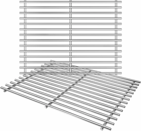 Hisencn 17" Stainless Steel Cooking Grid Grates for Charbroil 463250509, 463250510, Grill Master 720-0737, 720-0670E, Thermos 461262409, Vermont Castings, Centro 2000, 4000, Kenmore 16113, 16115