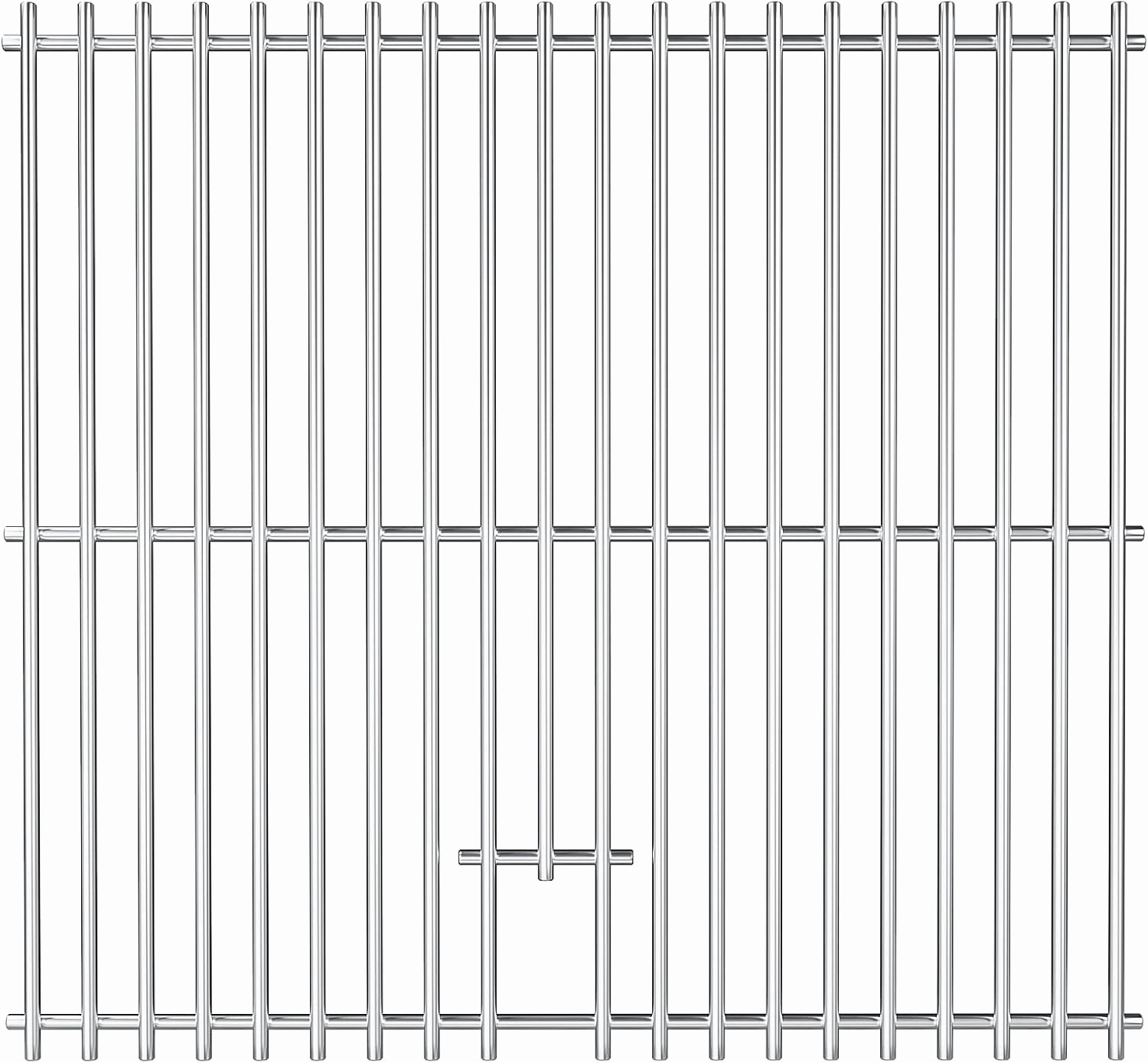 Hisencn Cooking Grates for Home Depot Nexgrill 820-0033, Master Forge 820-0033, Megamaster 820-0033M, 14.5'' x 13 1/7 Stainless Steel Cooking Grids for Nexgrill Replacement Parts