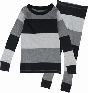 HonestBaby Unisex 2-Piece Pajamas Sleepwear PJs 100% Organic Cotton for Baby, Toddler, Kids, Boy